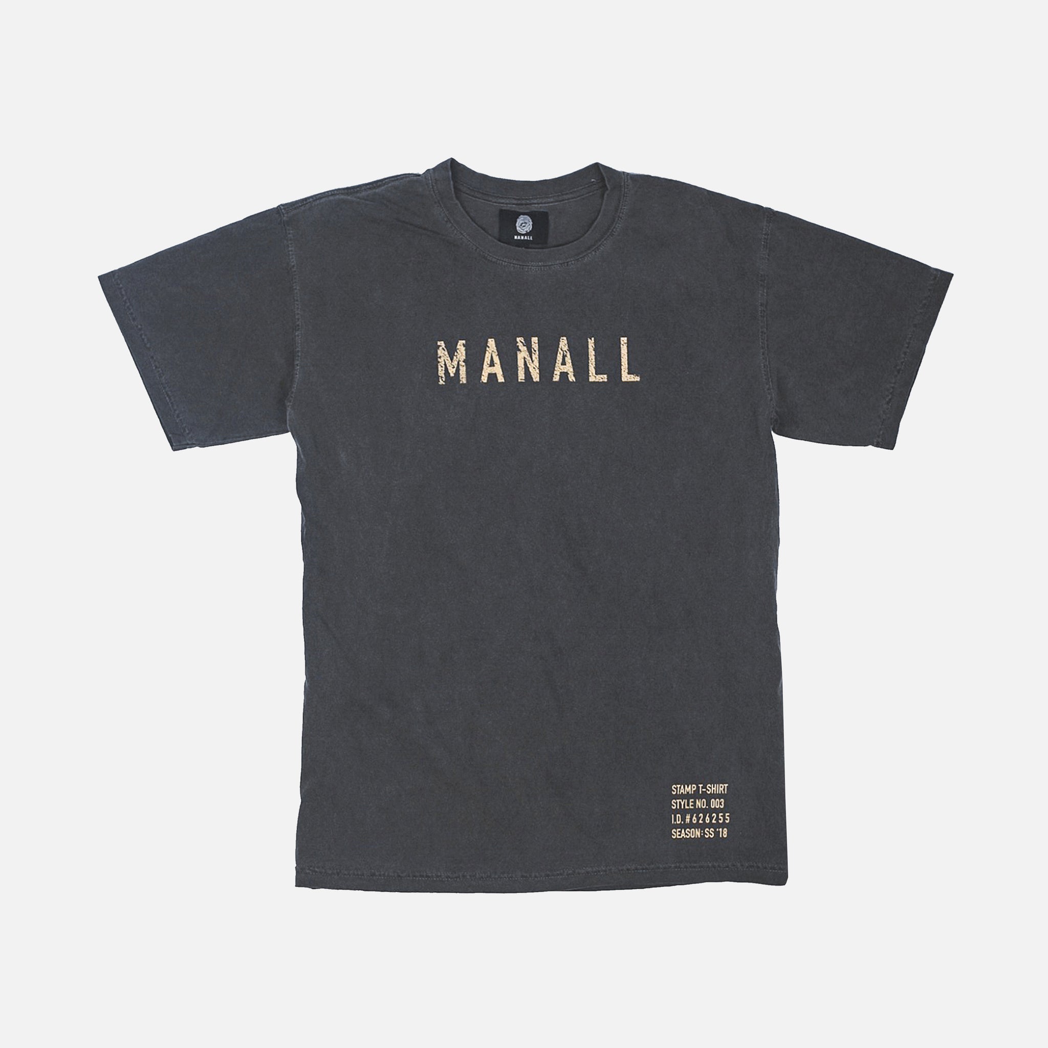 STAMP T-SHIRT - CHARCOAL