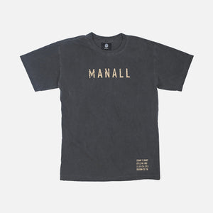 STAMP T-SHIRT - CHARCOAL